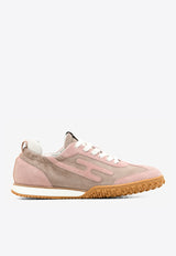 Hermès Jet Low-Top Sneakers in Rose Cancan and Rose Aquarelle Suede