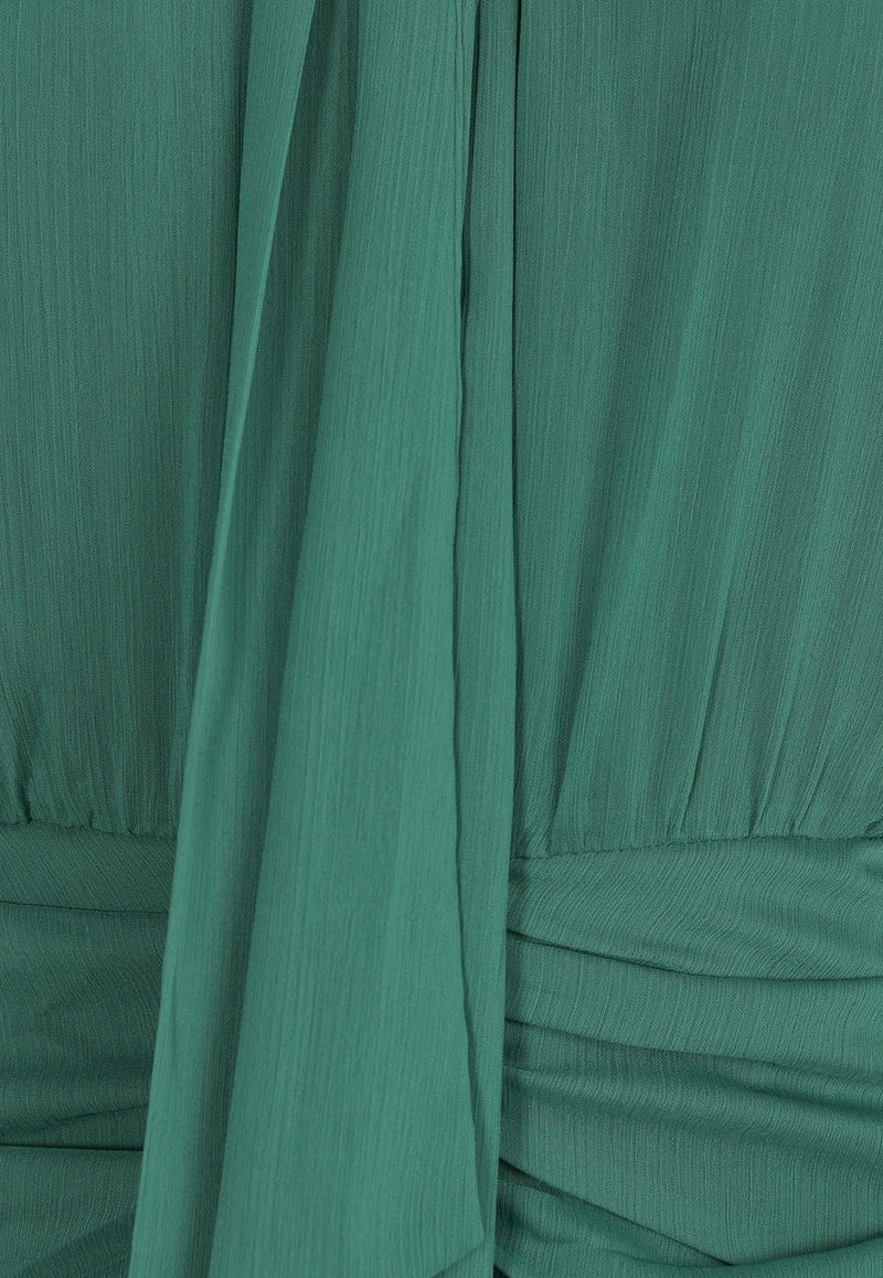 Elliatt Kavala Ruffled Mini Dress Dark Green EC6022401DARK GREEN