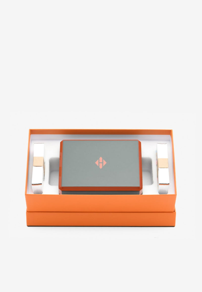 Hermès Facettes Lithographie Equestre Bridge Card Box