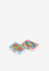 Hermès Facettes Lithographie Equestre Bridge Card Box