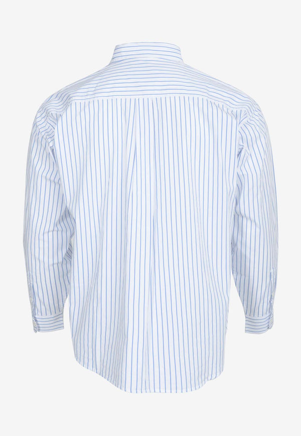 Carhartt Wip Linus Long-Sleeved Stripe Shirt White I033029WHITE