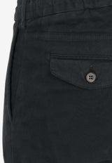 Eleventy Slim-Leg Drawstring Jeans Black J75PANB21TET0H002BLACK