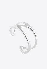 Chaine d'Ancre Punk GM Cuff Bracelet in Silver