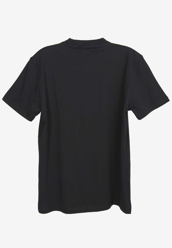 Neil Barrett Double Bolt Slim-Fit T-shirt Black MY70218R-Y523BLACK