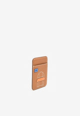 Faubourg MagSafe Cardholder in Gold Swift Leather