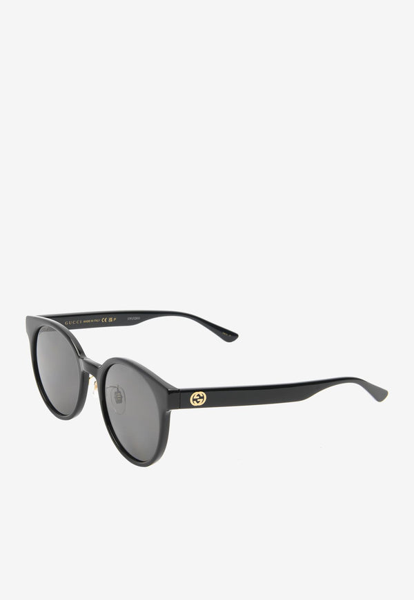 Gucci Panthos Acetate Sunglasses Gray GG1339SKBLACK
