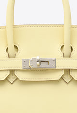 Hermès Birkin 25 in Jaune Milton Swift Leather with Palladium Hardware
