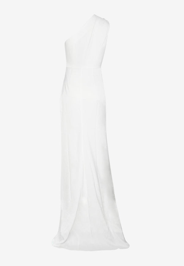 Elliatt Lussatine One-Shoulder Gown Ivory E8052309IVORY