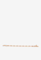 Hermès Kelly PM Chaine Bracelet in Rose Gold and Half Diamonds