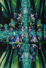 Printed Knit Top and Cardigan Set - Set of 2