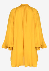 Asymmetric Satin Blouse