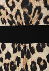 Cheetah Print Maxi Dress