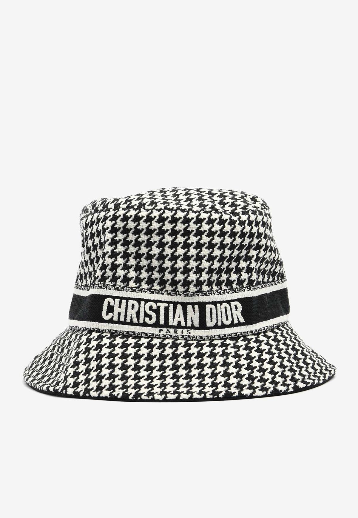 Houndstooth Logo Bucket Hat – THAHAB KW display picture 2