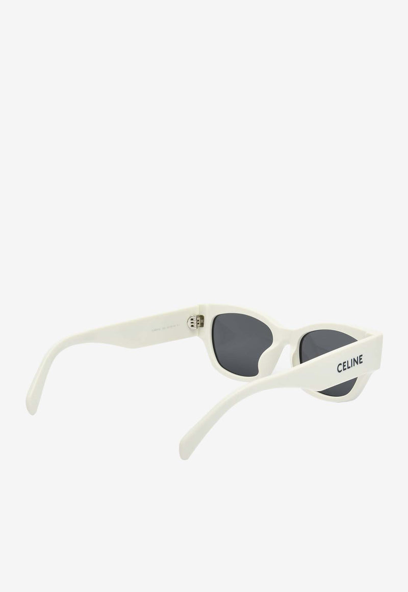 Celine Monochroms Cat-Eye Sunglasses Gray CL40197UWHITE