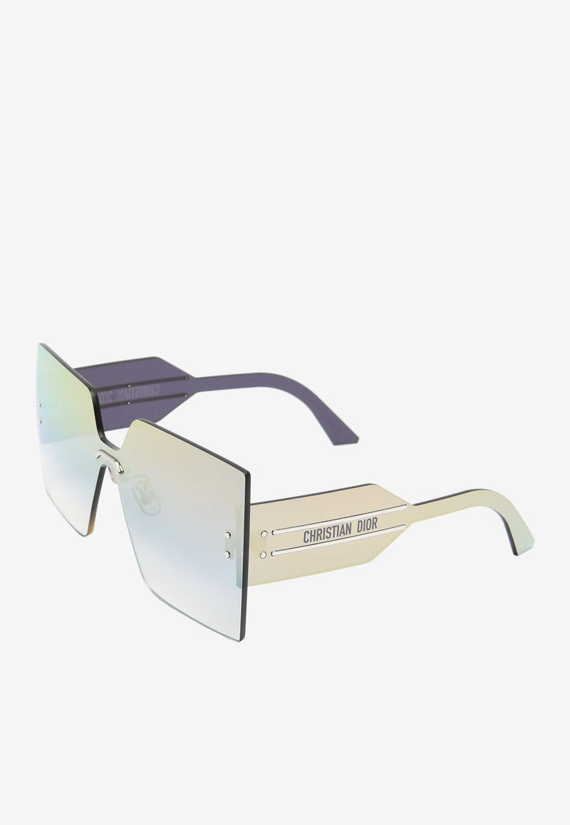 Dior DiorClub Shield Sunglasses Gold CD40117U@0016ZGOLD