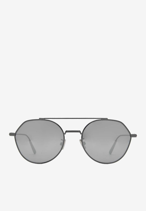 Dior Homme DiorBlack Suit Oval-Shaped Sunglasses Gray DM40112U@5412CGREY