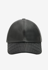 Hermès Riley Cap Reglisse Calfskin and Noir Matte Alligator RCRCNMA_B