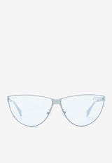 Fendi Fendi Cut-Out Cat-Eye Sunglasses Light Blue FE40138U-6285VBLUE