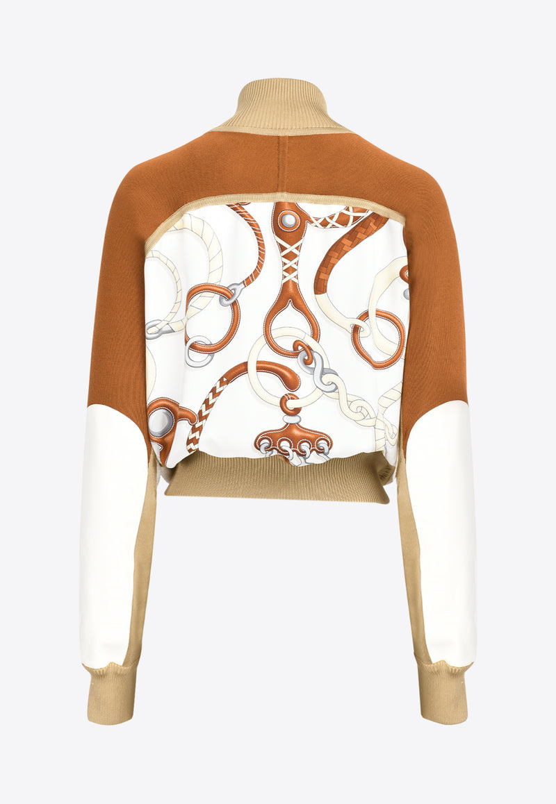 Hermès Panoplie Tout Cuir Twillaine Bomber Jacket PTCTBJ_BN
