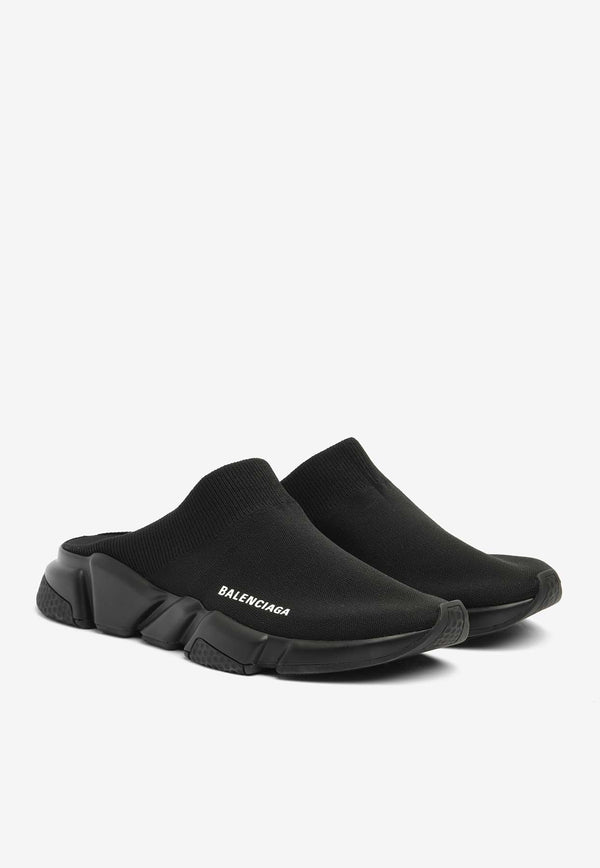 Balenciaga Speed Primeknit Sneaker Mules Black 711475W2DB1BLACK