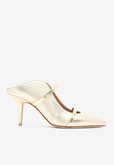 Malone Souliers Maureen 70 Leather Mules MAUREEN70-391GOLD