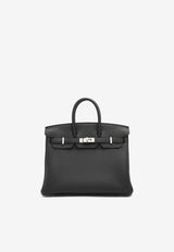 Hermès Birkin 25 in Black Togo Leather with Palladium Hardware