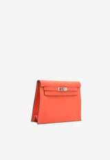 Hermès Kelly Danse in Orange Field Evercolor Leather with Gold Hardware