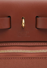 Hermès Herbag Zip Retourne 31 in Rouge H Militaire Canvas and Rouge H Hunter with Gold Hardware