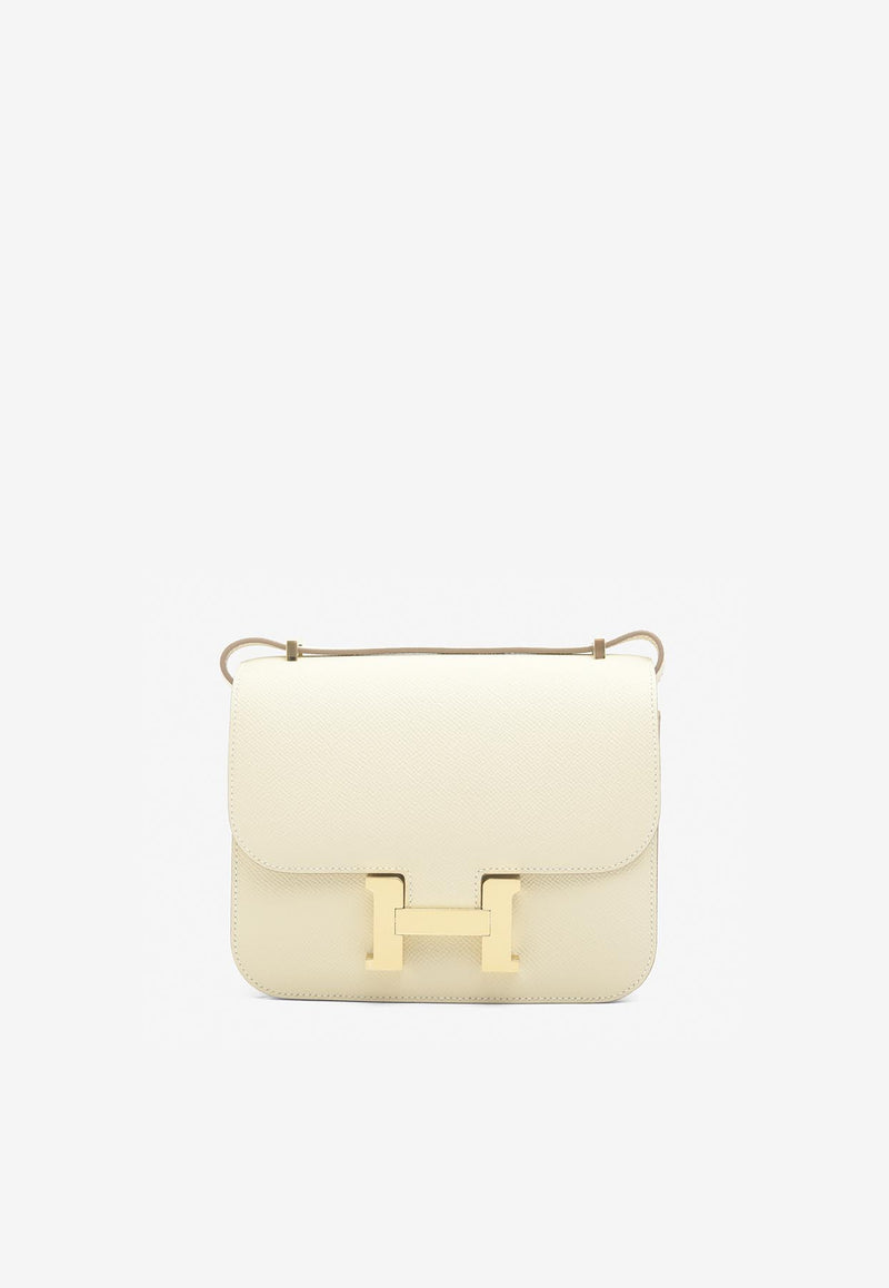 Hermès Constance 18 in Craie Epsom with Permabrass Hardware