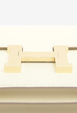 Hermès Constance 18 in Craie Epsom with Permabrass Hardware