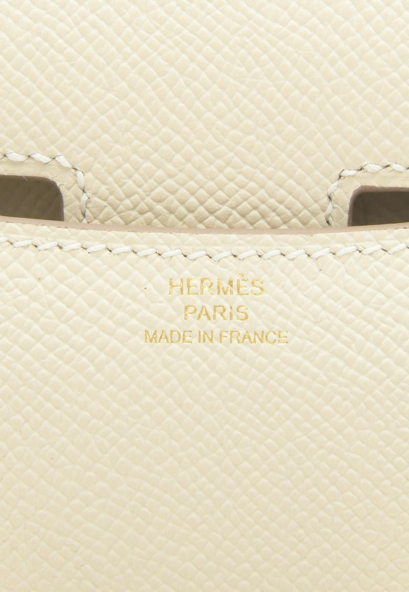 Hermès Constance 18 in Craie Epsom with Permabrass Hardware