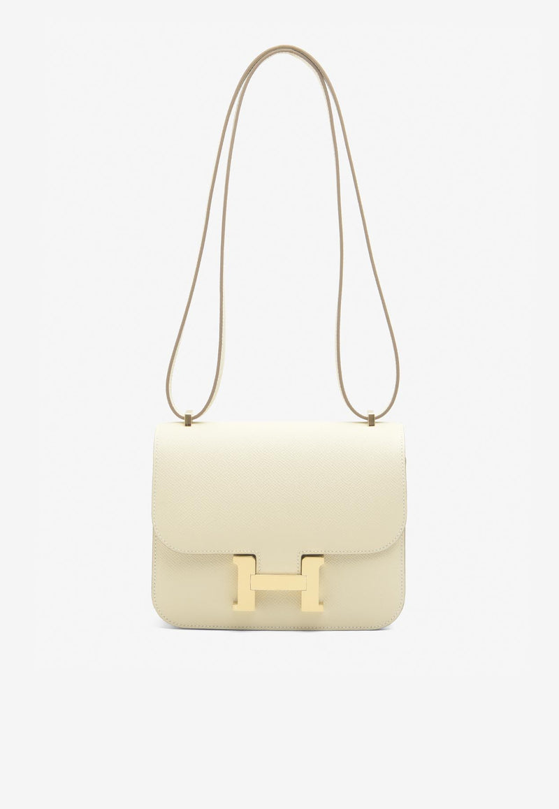 Hermès Constance 18 in Craie Epsom with Permabrass Hardware