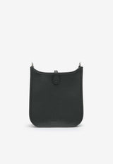 Hermès Mini Evelyne 16 Amazone in Black Clemence Leather with Palladium Hardware