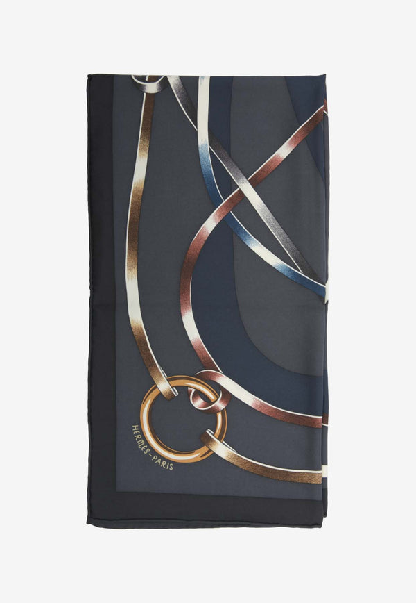 Hermès Figure Artistique Silk Scarf 