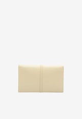 DeMellier London Tokyo Leather Clutch N120BEIGE