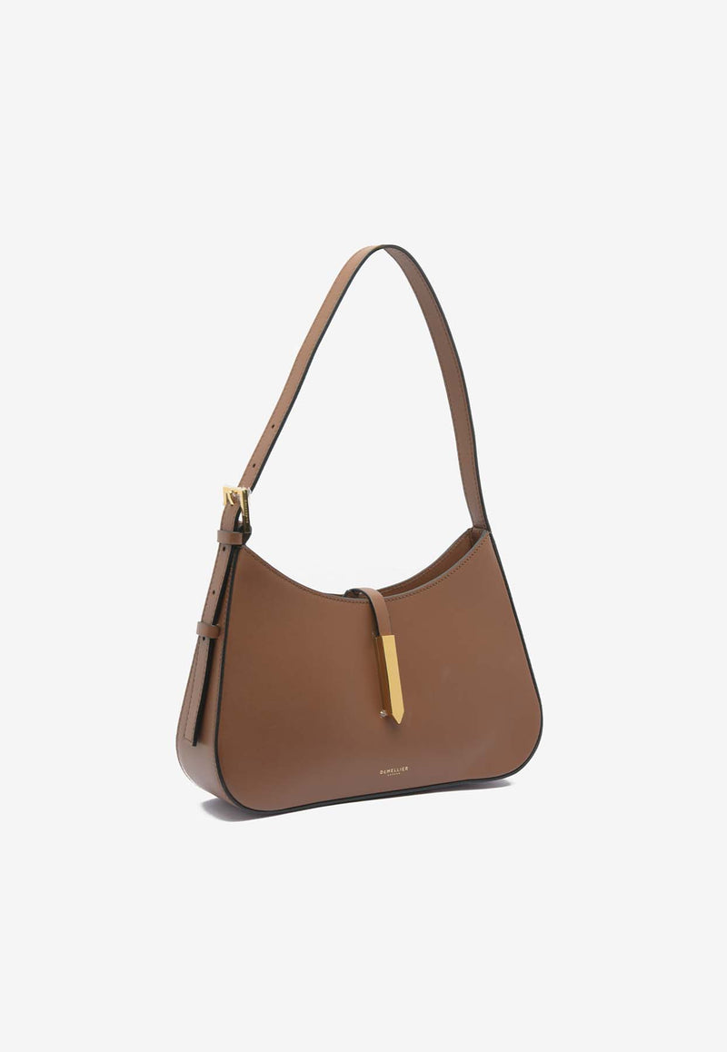 DeMellier London Tokyo Leather Shoulder Bag N110TAN