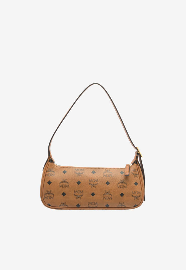 MCM Medium Himmel Lauretos Tote Bag MWPESAC03CAMEL