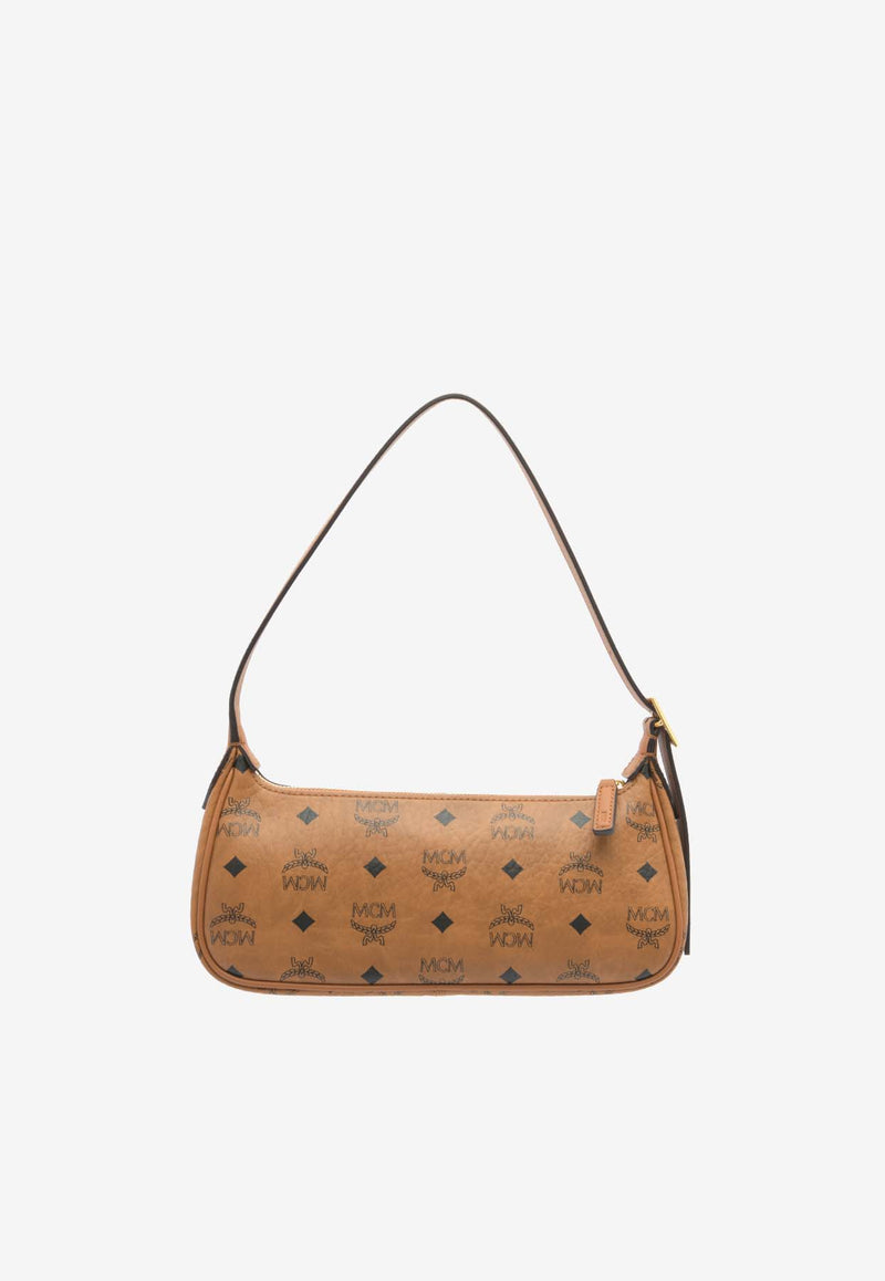 MCM Medium Himmel Lauretos Tote Bag MWPESAC03CAMEL