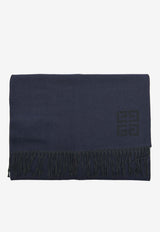 Givenchy 4G Logo Wool Scarf GW4518J57791BLACK MULTI