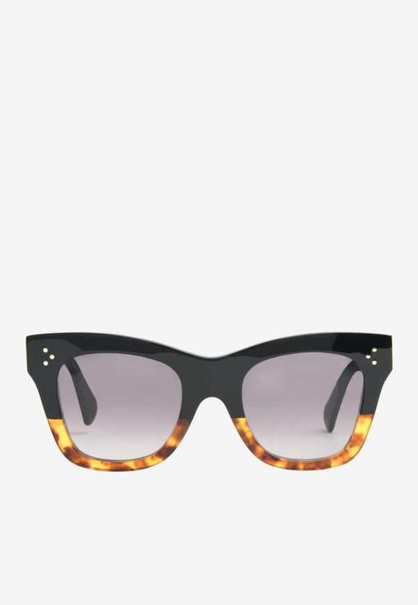 Celine Bold 3 Dots Square Sunglasses CL4004IN-5005KBROWN MULTI