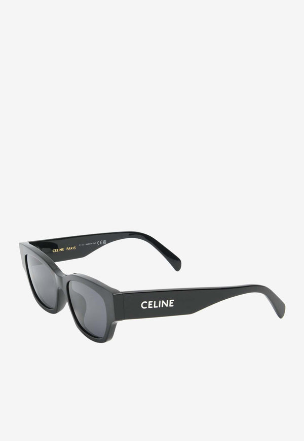 Celine Monochromes Cat-Eye Sunglasses CL40197U-5401ABLACK