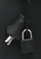 Hac A Dos PM So Black Backpack in Togo with Monochrome Hardware