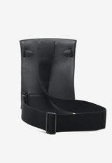 Hac A Dos PM So Black Backpack in Togo with Monochrome Hardware