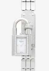 Mini Kelly Watch 16mm with Diamond-Set Padlock