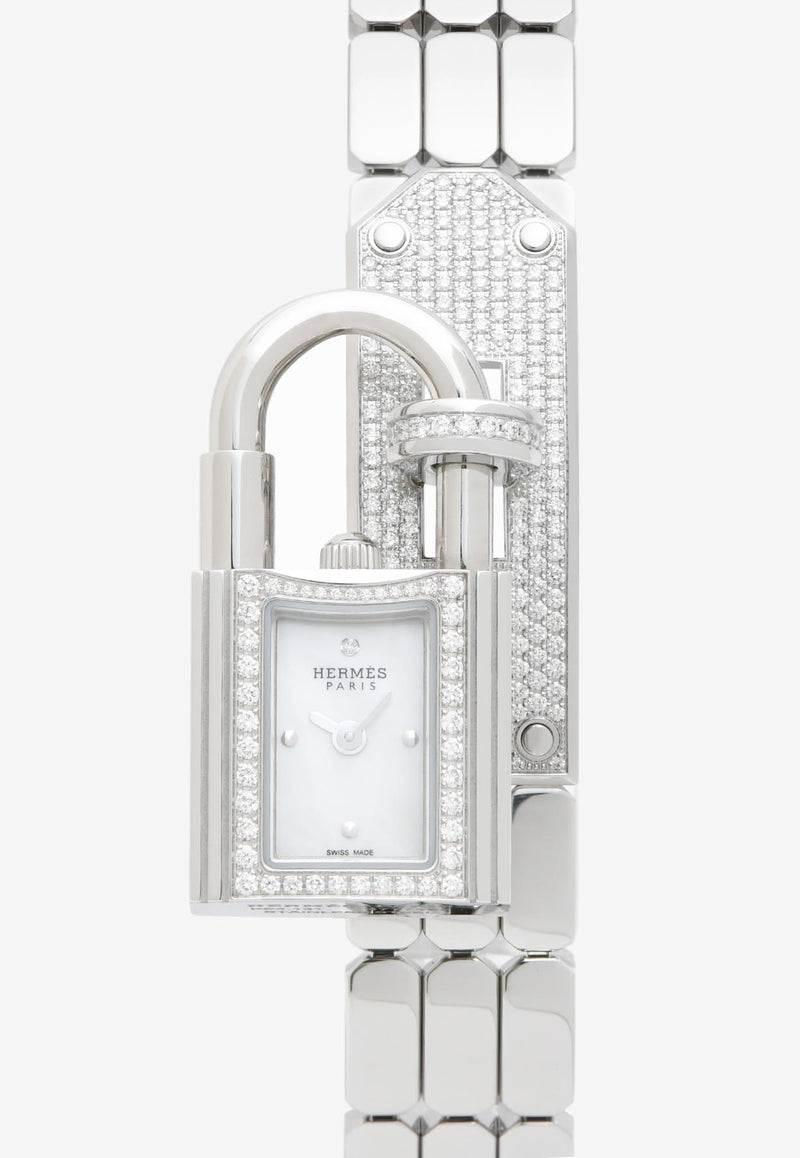 Mini Kelly Watch 16mm with Diamond-Set Padlock