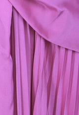 Acler Empire Pleated Maxi Dress Fuchsia AS200125D-D7-EXC-FUCHSIAFUCHSIA