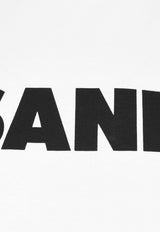 Jil Sander Logo Print T-shirt Cream J21GC0001CREAM