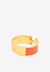 Hermès Clic Clac H Bracelet Orange Fruité