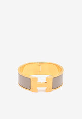 Hermès Clic Clac H Bracelet Marron Glacé