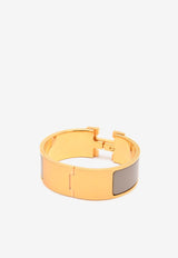 Hermès Clic Clac H Bracelet Marron Glacé